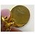 Orecchini vintage classici Chanel D'oro Gold hardware - vista 7