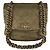 Borsa a flap in caviale Chanel D'oro Bronzo