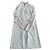 Abito chemise Chanel in cotone a righe rosa