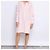 Abito chemise Chanel in cotone a righe rosa - vista 11
