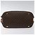 Céline Borsa a mano in tela Macadam CELINE in pelle PVC marrone oro Auth 119138 D'oro - vista 5
