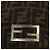 FENDI Zucca Canvas Handtasche Schwarz Braun Auth ep8782 - Ansicht 10