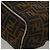 FENDI Zucca Canvas Handtasche Schwarz Braun Auth ep8782 - Ansicht 15