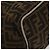 FENDI Zucca Canvas Handtasche Schwarz Braun Auth ep8782 - Ansicht 16