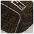 FENDI Zucca Canvas Handtasche Schwarz Braun Auth ep8782 - Ansicht 9