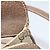 GUCCI GG Supreme Web Borsa Sherry Linea PVC Beige Oro 10 02 037 Auth 119034 D'oro - vista 10
