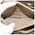 GUCCI GG Supreme Web Borsa Sherry Linea PVC Beige Oro 10 02 037 Auth 119034 D'oro - vista 11