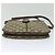 GUCCI GG Supreme Web Borsa Sherry Linea PVC Beige Oro 10 02 037 Auth 119034 D'oro - vista 5