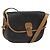 Borsa a spalla in tela a nido d'ape Christian Dior PVC nera e dorata Auth bs24741 Nero D'oro