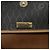 Borsa a spalla in tela a nido d'ape Christian Dior PVC nera e dorata Auth bs24741 Nero D'oro - vista 17
