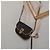 Borsa a spalla in tela a nido d'ape Christian Dior PVC nera e dorata Auth bs24741 Nero D'oro - vista 21