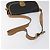 Borsa a spalla in tela a nido d'ape Christian Dior PVC nera e dorata Auth bs24741 Nero D'oro - vista 7
