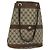 Borsa a spalla GUCCI GG Supreme PVC Beige Auth BA1143