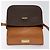 Céline Borsa a spalla in tela Macadam CELINE PVC marrone oro Auth 119057 D'oro - vista 18