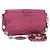 Borsa a mano in pelle Miu Miu Matelassé Bijoux 2way Rosa Argento Auth 119162