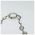 Borsa a mano in pelle Miu Miu Matelassé Bijoux 2way Rosa Argento Auth 119162 - vista 8