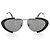 Fendi Sonnenbrille Monogramm Acetat Schwarz