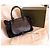 Borsa tote Longchamp in pelle e camoscio nero - vista 2
