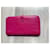 Portefeuille Versace en cuir rose  - vue 2