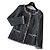Chaqueta de tweed gris con botones Gripoix CC de Chanel París Edimburgo