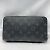 Pochette Zippy XL Monogram Eclipse de Louis Vuitton Noir Monogramme - vue 3