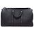 Louis Vuitton Black Aerogram Keepall Bandoulière 40 Noir - vue 5