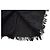 Chaleco sin mangas de punto de mezcla de algodón negro con flecos Lanvin talla 42 - vista 10