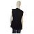 Chaleco sin mangas de punto de mezcla de algodón negro con flecos Lanvin talla 42 - vista 2