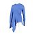 Asymmetrischer Pullover von Marques Almeida aus blauer Baumwolle - Ansicht 6