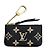 Monedero de cuero Monogram Empreinte Louis Vuitton Negro Multicolor Beige Monograma - vista 2