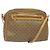 Gucci Borsa a Spalla Micro GG Supreme PVC Beige Oro 007 58 0014 Auth ki5741 D'oro