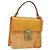 LOUIS VUITTON Vernis Borsa a Mano Spring Street Rosa Marshmallow M91033 Auth BA1611