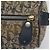 Borsa Boston in tela Trotter Christian Dior blu navy oro Auth bs25120 D'oro - vista 14