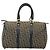 Borsa Boston in tela Trotter Christian Dior blu navy oro Auth bs25120 D'oro - vista 2