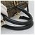 Borsa Boston in tela Trotter Christian Dior blu navy oro Auth bs25120 D'oro - vista 7