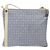 Bulgari Borsa a spalla BVLGARI Logo Mania in nylon azzurro chiaro argento Auth BA1566 Blu chiaro - vista 3