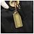 Borsa Tote Coach in tela nera e oro Auth bs24943 - vista 14