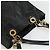 Borsa Tote Coach in tela nera e oro Auth bs24943 - vista 6
