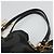 Borsa Tote Coach in tela nera e oro Auth bs24943 - vista 8