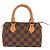 LOUIS VUITTON Borsa a Mano Mini Speedy Damier Ebene SPO N41536 LV Auth 117814SM - vista 2
