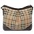 Borsa a spalla Burberry Nova Check PVC Beige Oro Auth 118306 D'oro - vista 2