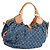 LOUIS VUITTON Borsa a Spalla XL in Denim Monogram Blu M95515 LV Auth am8184SM