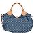 LOUIS VUITTON Borsa a Spalla XL in Denim Monogram Blu M95515 LV Auth am8184SM - vista 3