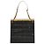 CHANEL Borsa a Spalla Choco Bar con Catena Pelle Verniciata Nera CC Auth 122608 Nero - vista 2