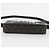 Céline Borsa a Spalla CELINE Triomphe in Pelle PVC Nera e Oro Auth nb463M Nero D'oro - vista 10