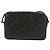Céline Borsa a Spalla CELINE Triomphe in Pelle PVC Nera e Oro Auth nb463M Nero D'oro - vista 3