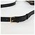 Céline Borsa a Spalla CELINE Triomphe in Pelle PVC Nera e Oro Auth nb463M Nero D'oro - vista 8