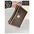 Céline Clutch in pelle monogramma Celine Paris vintage marrone - vista 9