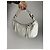 Vintage Givenchy Baumwoll-Leder Tasche weiß - Ansicht 9