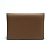 Monedero bi-fold Calvi Duo de Hermès Castaño